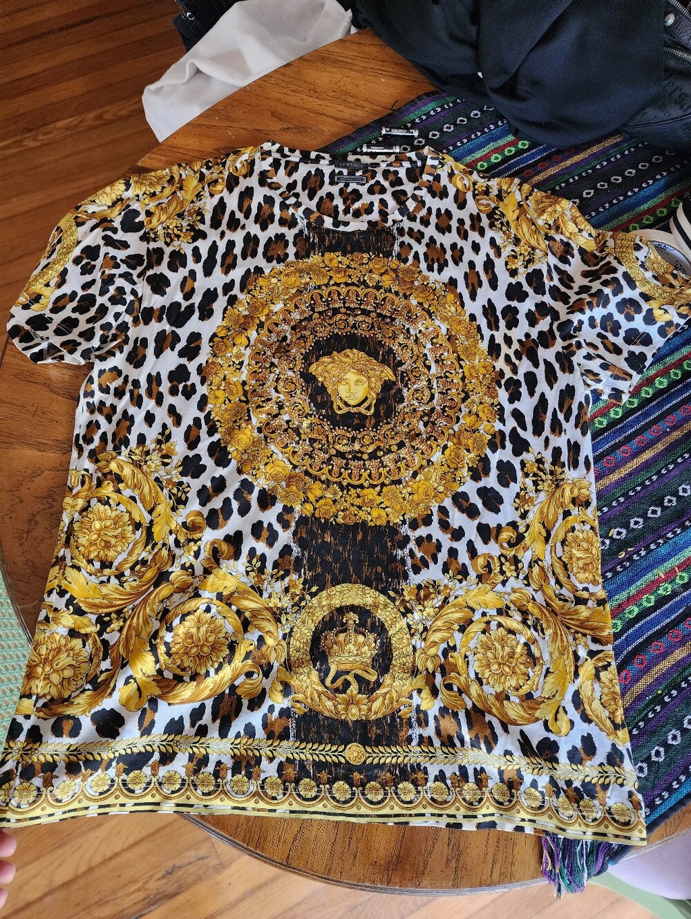 Versace Floral Tee (Cheaper On Depop)